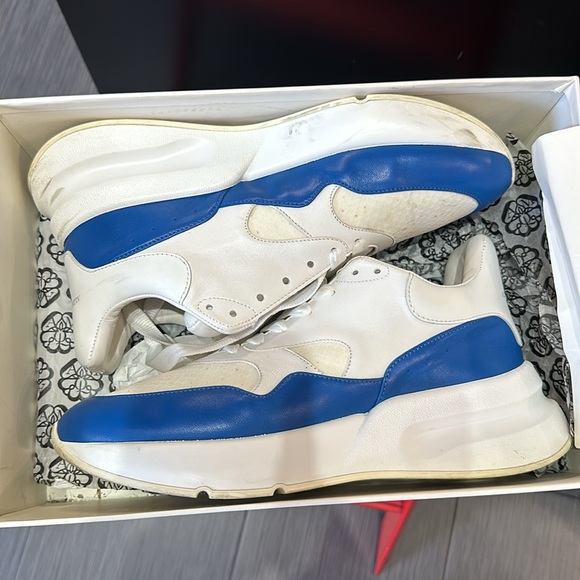 🔥🔥 Alexander McQueen Oversized Leather Sneaket - Picture 11 of 13